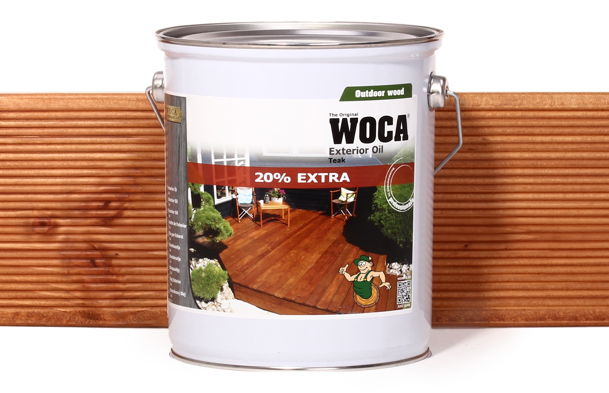 WOCA Exterior Wood Öl Terrassenöl Teak Exterior Oil