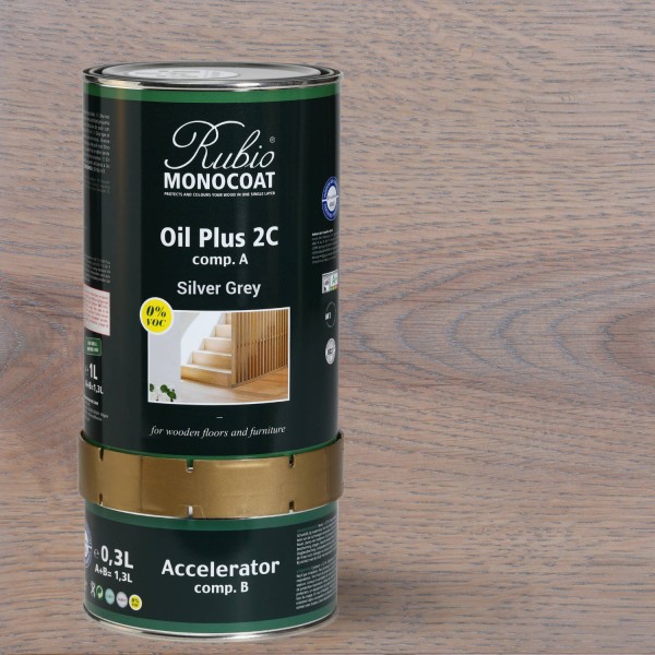 Oil Plus 2C Silver Grey (A+B)