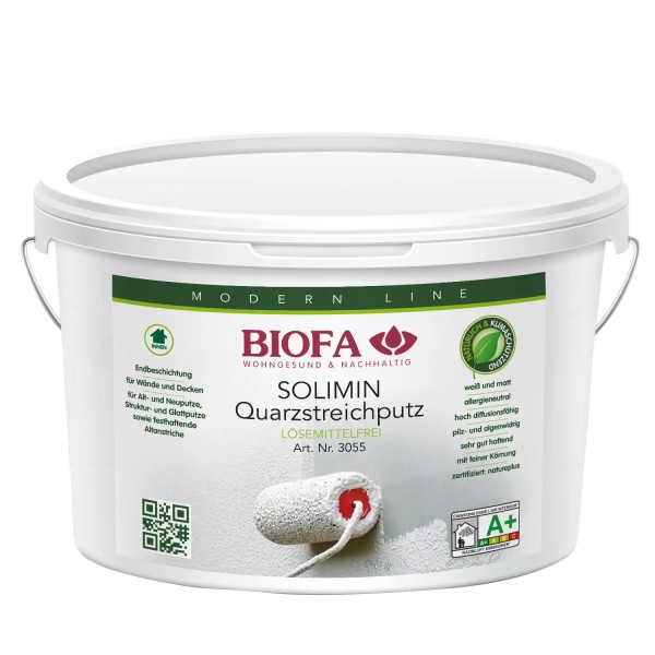 SOLIMIN Quarzstreichputz 3055, weiß, lösemittelfrei