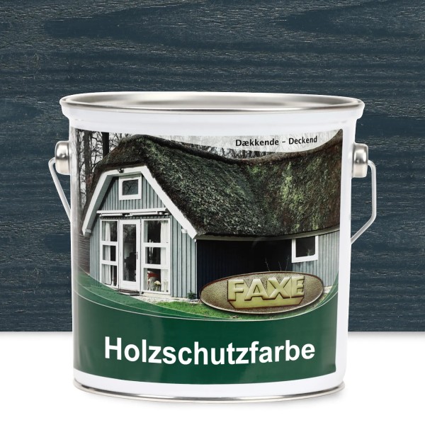 Holzschutzfarbe Dänischblau 2,5 Liter