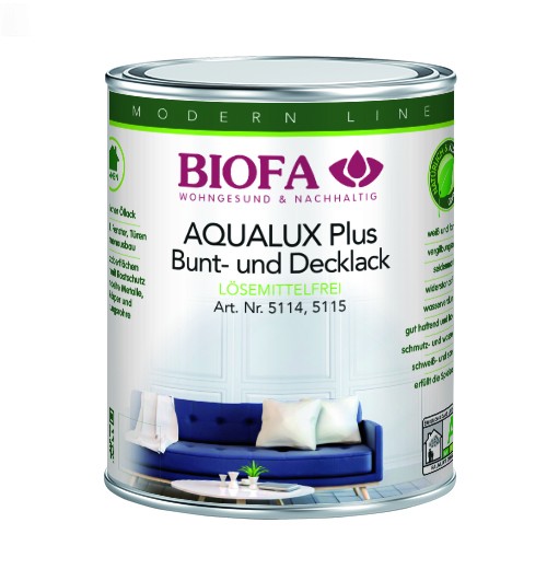 AQUALUX Plus Decklack, lösemittelfrei 5114