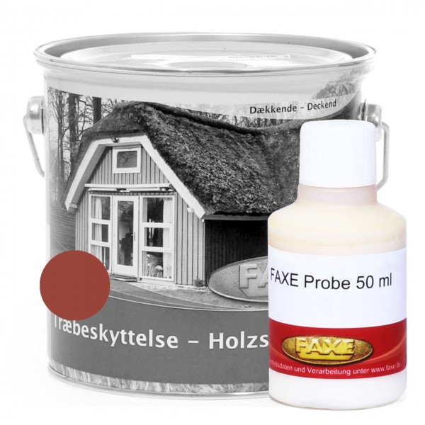 Holzschutzfarbe Schwedenrot - 50 ml Probe