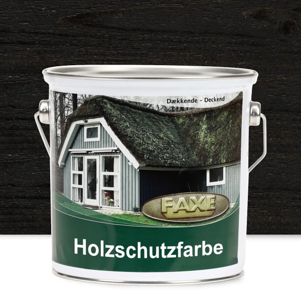 Holzschutzfarbe Schwarz 2,5 Liter