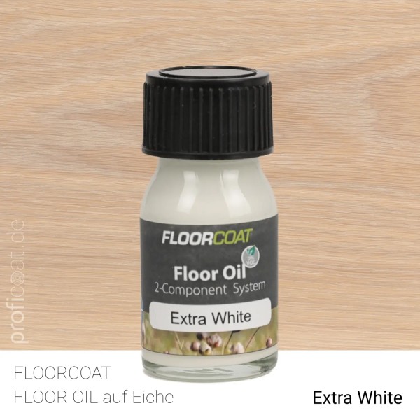 Probe Floor Oil 2K Farbton Extraweiß Floorcoat 30 ml