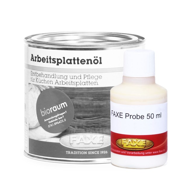 Arbeitsplattenöl grau 50 ml Probe