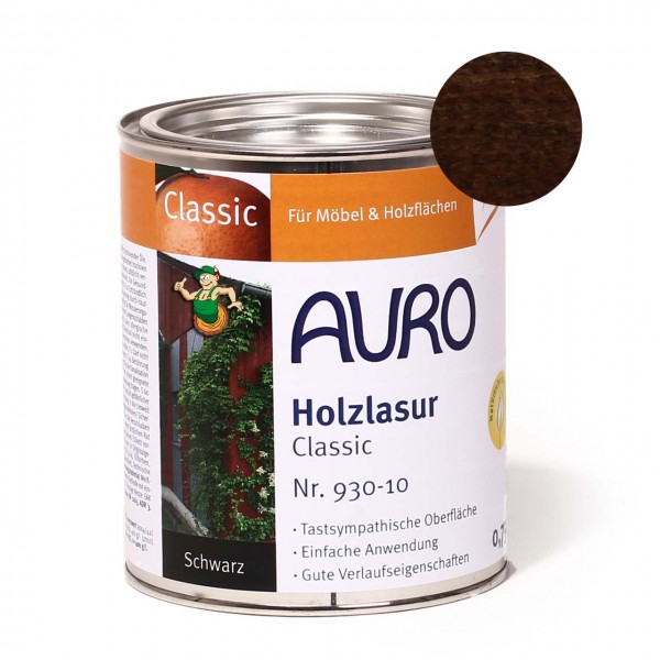 Holzlasur, Classic, Nr. 930-10 Schwarz